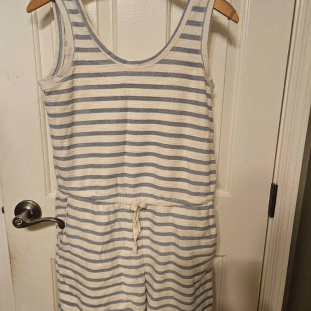 Old Navy Striped Romper Wimens Size Medium